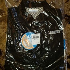 COLUMBIA BAHAMA BOYS L SHIRT BUTTON UP NEW